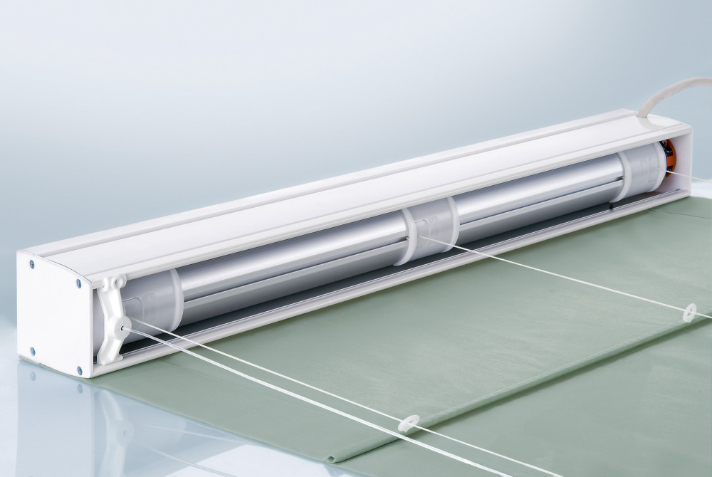 Quiet Mark Silent Gliss Electrically Operated Roman Blind Systems